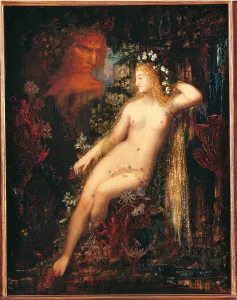 Oil On Panel Prints: Galathea, by Gustave Moreau, 1880 about