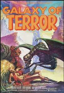 Spaceship Prints: GALAXY OF TERROR, US poster, 1981, New World Pictures/courtesy Everett Collection