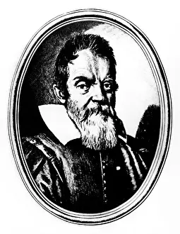 Italian Prints: Galileo Galilei, 1564-1642. Courtesy: CSU Archives / Everett Collection