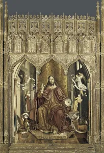 Salamanca Prints: GALLEGO, Fernando (1440-1507). Christ Giving his Blessing