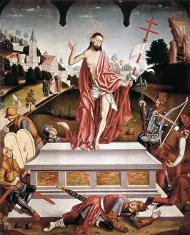 Insignia Prints: GALLEGO, Fernando (1440-1507). The Resurrection