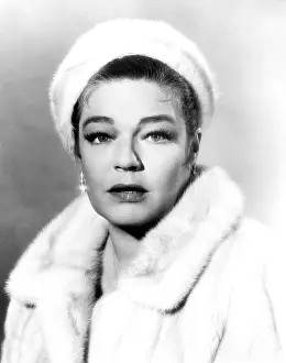 Fur Hat Prints: GAMES, Simone Signoret, 1967