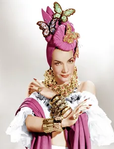 Statement Necklace Prints: THE GANG'S ALL HERE, Carmen Miranda
