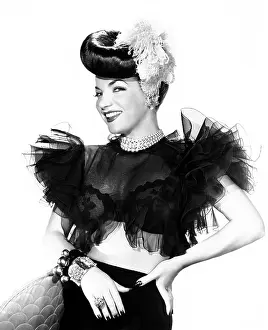 Feathers In Hair Prints: THE GANG'S ALL HERE, Carmen Miranda