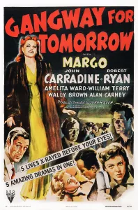 Carradine Prints: GANGWAY FOR TOMORROW, US poster art