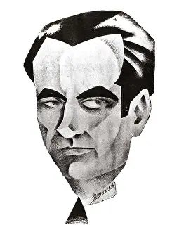 Garcia Lorca Prints: GARCIA LORCA, Federico (1898-1936). Painting. AISA/Everett Collection**US SALES ONLY**