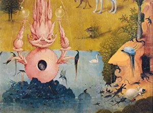 Triptych Prints: Garden of Earthly Delights - The Garden of Eden