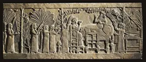 Iraqis Prints: The Garden Party relief from the North Palace of Ashurbanipal