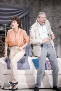 Rehearsal Prints: THE GARRY MOORE SHOW, from left: Carol Burnett