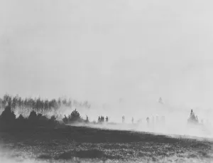 Germany Prints: Gas attacks, against the 1st Division, US Army, May 10, 1918 (BSLOC_2016_13_156.jpg )