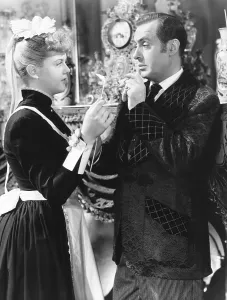 Match Prints: GASLIGHT, from left: Angela Lansbury, Charles Boyer, 1944