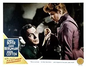 GASLIGHT, from left, Charles Boyer, Ingrid Bergman, 1944