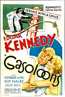 Florence Prints: GASOLOONS, bottom from left: Edgar Kennedy, Florence Lake, 1936