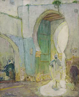 Middle East Prints: Gateway, Tangier, 1912, by Henry Ossawa Tanner