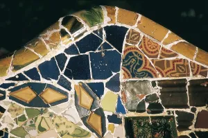 Barcelonese Prints: GAUDI i CORNET, Antoni (1852-1926). Park Gell. 1900-1914. SPAIN. Barcelona. Park Gell