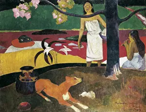 Gauguin Prints: GAUGUIN, Paul (1848-1903). Pastorales tahitiennes