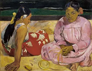 Gauguin Prints: GAUGUIN, Paul (1848-1903). Women of Tahiti or On the Beach