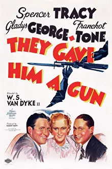 5epcx Prints: THEY GAVE HIM A GUN, US poster art