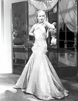 THE GAY BRIDE, Carole Lombard (in a gown by Dolly Tree), photo taken September 24, 1934