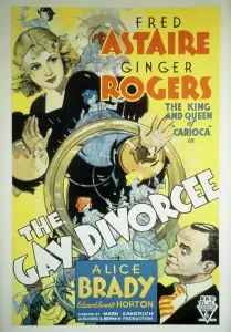 Astaire Prints: THE GAY DIVORCEE, Ginger Rogers, Fred Astaire, 1934