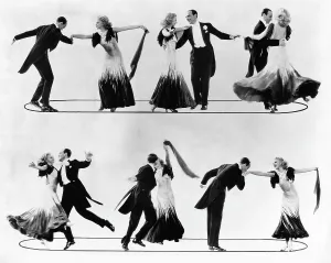 Images Dated 20th September 2010: THE GAY DIVORCEE, top from left: Fred Astaire