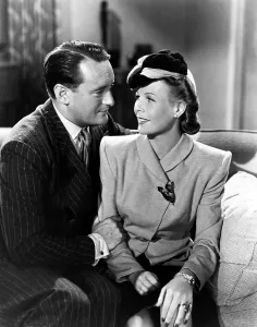Cocktail Ring Prints: THE GAY FALCON, from left, George Sanders, Wendy Barrie, 1941