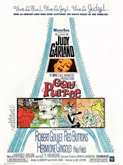 Paris Prints: GAY PURR-EE, Judy Garland (top photo), Mme