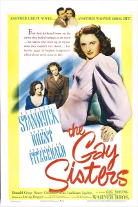 Geraldine Prints: THE GAY SISTERS, US poster, top from left: Gig Young