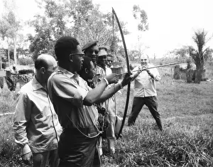 Colonel Prints: Gen. Joseph Mobutu, Chief of the Congolese Army
