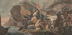 Lcgr1904 Prints: Gen. Montgomery is killed in action with his aide de camp
