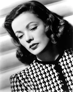 Tierney Prints: Gene Tierney, circa 1940s