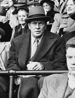 Irish Americans Prints: Gene Tunney at Cleveland Stadium in Cleveland