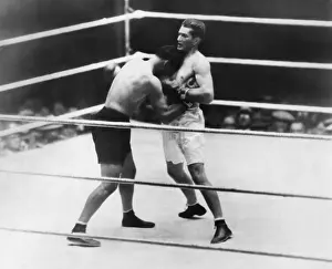 Ropes Prints: Gene Tunney-Jack Dempsey boxing match or the Long Count Fight of Sept