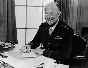 General Prints: General (and future President) Dwight Eisenhower