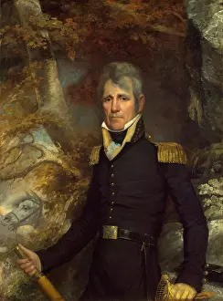 Epaulets Prints: General Andrew Jackson in 1819 military portrait by John Wesley Jarvis