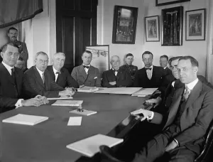 Theodore Jr Prints: General Billy Mitchell, pioneering aviation advocate (4th from left)