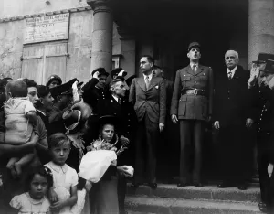 Operation Overlord Prints: General Charles DeGaulle in Cherbourg to establish a government for liberated France