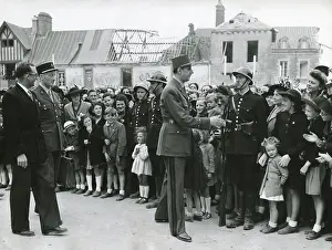 Nationalist Prints: General Charles De Gaulle in Normandy