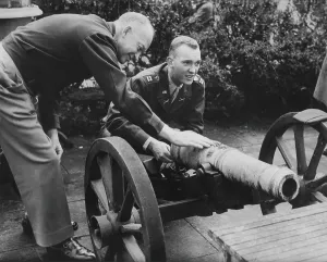 Fathers Prints: General Dwight Eisenhower and his son John