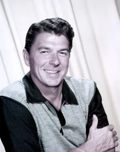 1950s Portrait Prints: GENERAL ELECTRIC THEATER, host Ronald Reagan, ca. mid-1950s