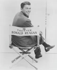 Reagan Prints: GENERAL ELECTRIC THEATER, Ronald Reagan, 1953-1962, 1955 publicity pose