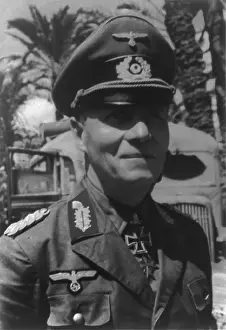 General Erwin Rommel, German commander in France and North Africa during World War 2. Ca. 1940-44. (BSLOC_2014_8_157)