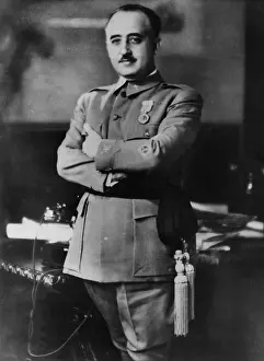 General Prints: General Francisco Franco, fascist dictator of Spain
