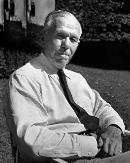 Retired Prints: General George C. Marshall, in retirement, 1951 CSU Archives/courtesty Everett Collection