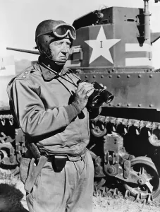 Binoculars Prints: General George S. Patton (1885-1945), U