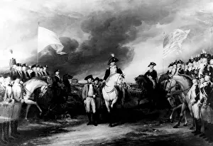 Illustration Prints: General George Washington (center)