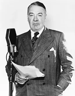 Brain Trust Prints: General Hugh Johnson, former NRA Administrator. Ca. 1940