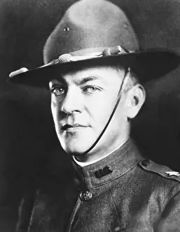 General Hugh Johnson in his World War 1 Brigadier General's uniform. He was the youngest soldier to reach the rank of Brigadier General in 1918, since the Civil War