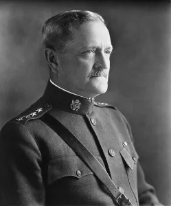 Pershing Prints: General John Pershing. He led the American Expeditionary Forces in Europe from 1917-19