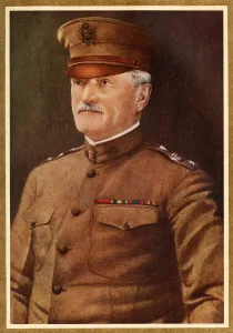 Pershing Prints: General John Pershing led the American Expeditionary Forces in World War I. 1917-18